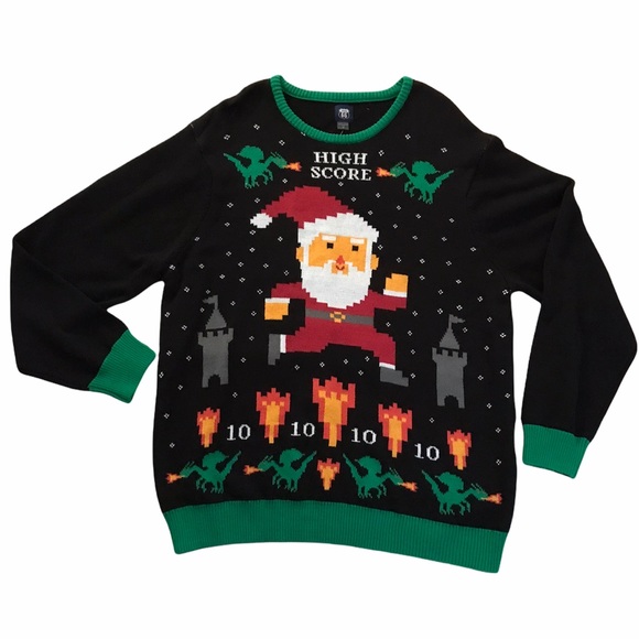 Route 66 Other - Gamer Santa Sweater Size:2X